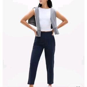 ATHLETA Endless High Rise Pant  8 | Navy #533636 NEW